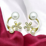 Orbit Flora Sparkle Earrings