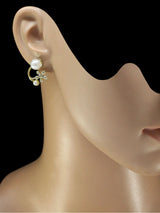 Orbit Flora Sparkle Earrings