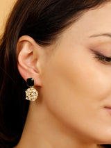 Pearl Cluster Earrings