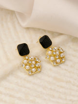 Pearl Cluster Earrings