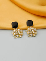 Pearl Cluster Earrings