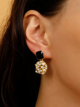 Pearl Cluster Earrings