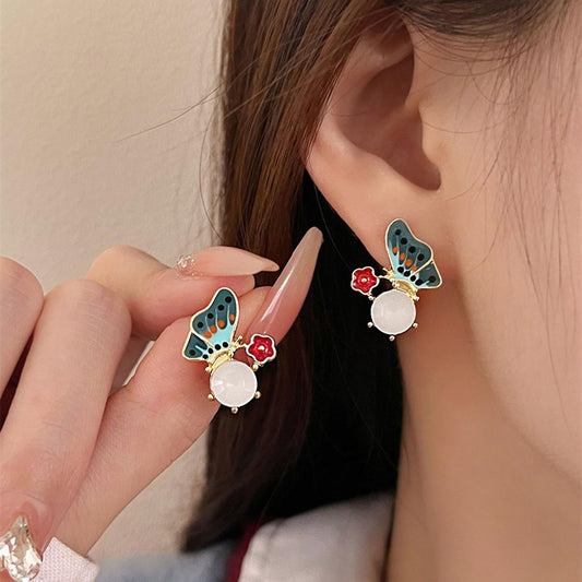 Petal Blossom Wing Earrings