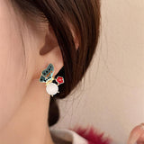 Petal Blossom Wing Earrings