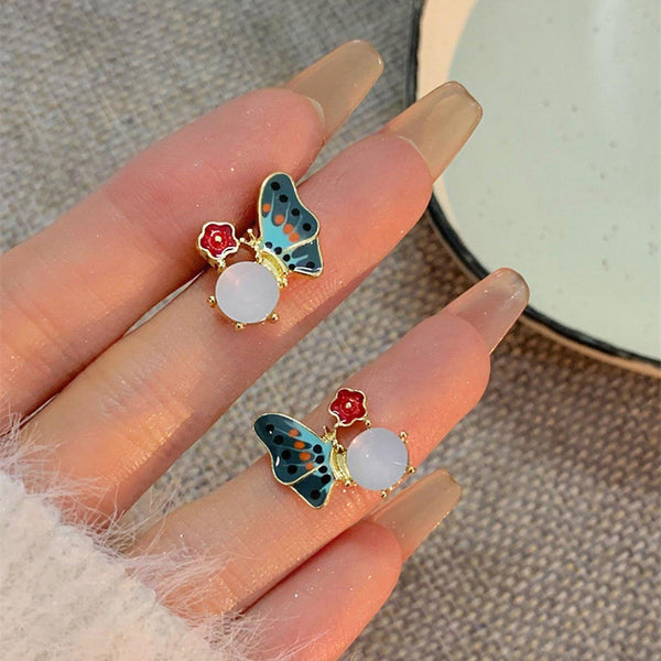 Petal Blossom Wing Earrings