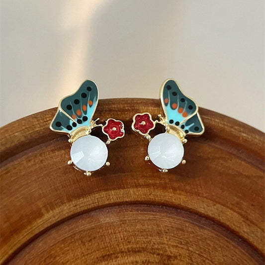 Petal Blossom Wing Earrings