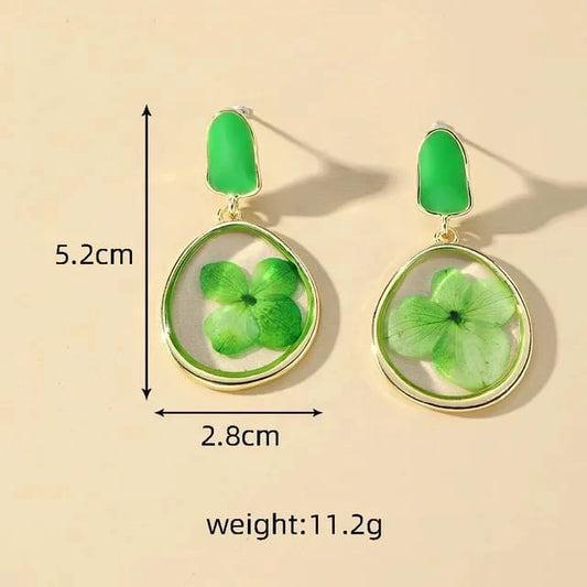 Petal Leaf Luxe Earrings
