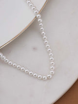 Classic Pearl Choker Necklace