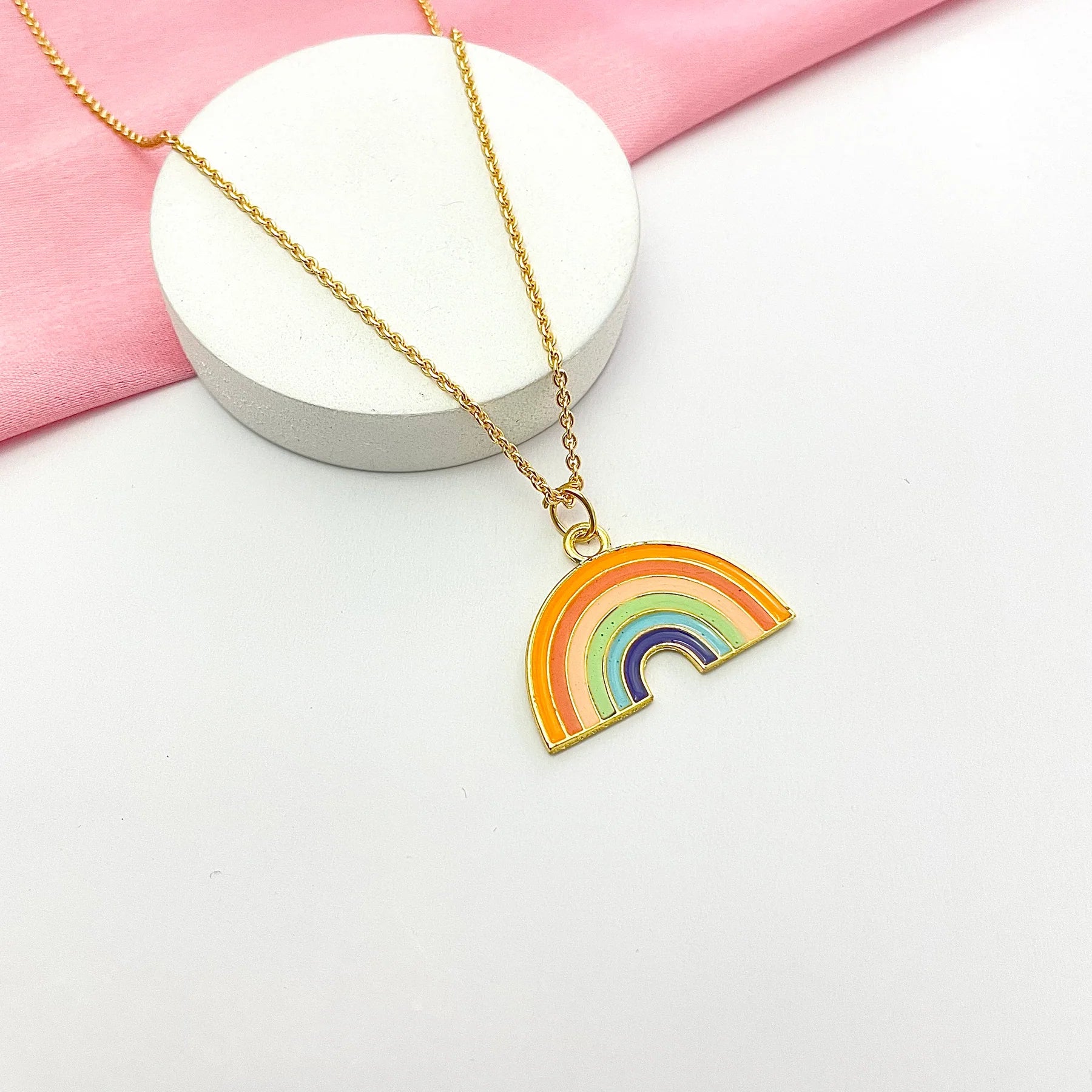 Rainbow Arc Necklace Main image