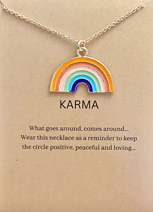 Rainbow Arc Necklace