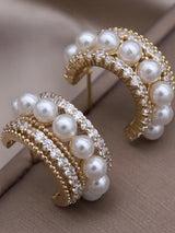 Regal Pearl Earrings
