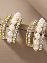 Regal Pearl Earrings