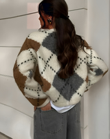 Argyle Pattern Sweater