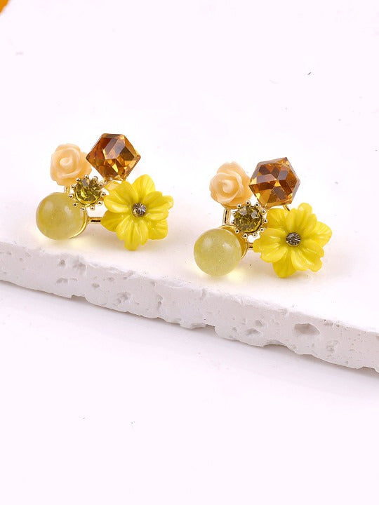 Sunshine Bloom Earrings Secondary image