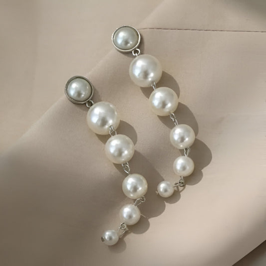 Steps Pearl Earrings