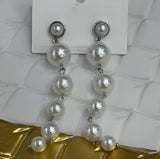 Steps Pearl Earrings
