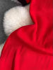 Red Vibe Contrast Dress