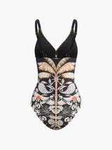 Sable Nights Two-Piece Beach Swimwear