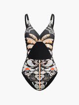 Sable Nights Two-Piece Beach Swimwear