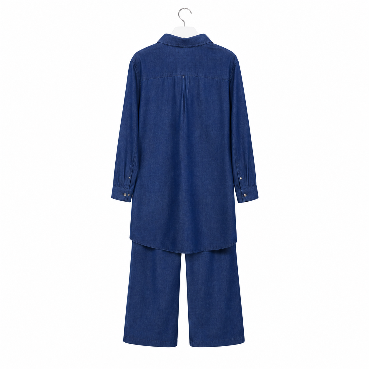 Shimmer Heart Denim Co-Ord Set
