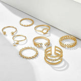 Luci Adjustable Eight Rings Combo