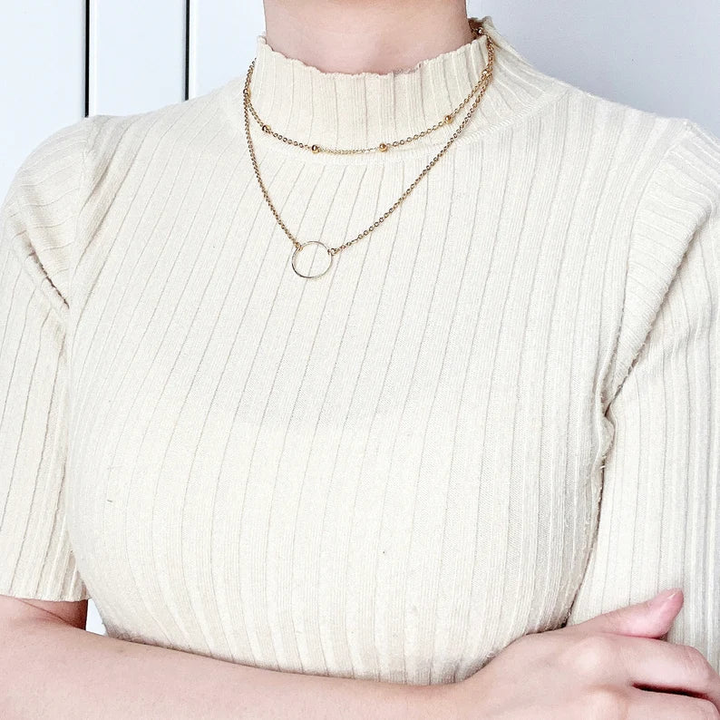 Stellar Loop Necklace