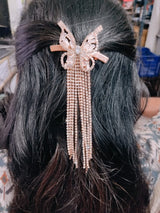 Silver Butterfly Hair Aesthetic Clip