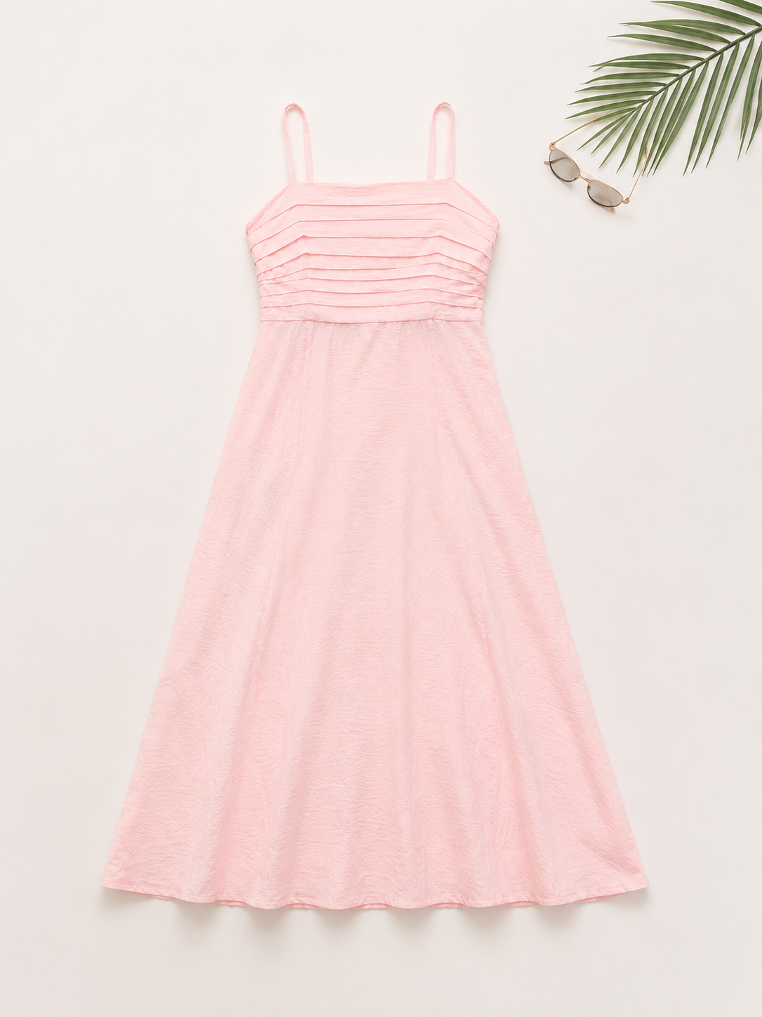 Summer Blush Midi Dress