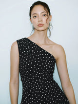Stylish One Shoulder Mini Dress
