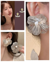 various gold and pearl hoops/studs Combo
