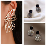 Chic Lavender Garden Earring Collection