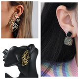 Chic Lavender Garden Earring Collection
