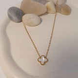 Golden Clover Necklace