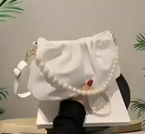Elegant White Shoulder Bag