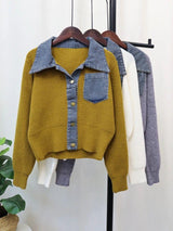 Winter Have Denim Sweater Jacket