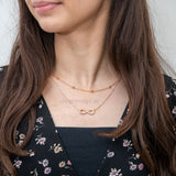 Elegant Infinity Pendant Necklace