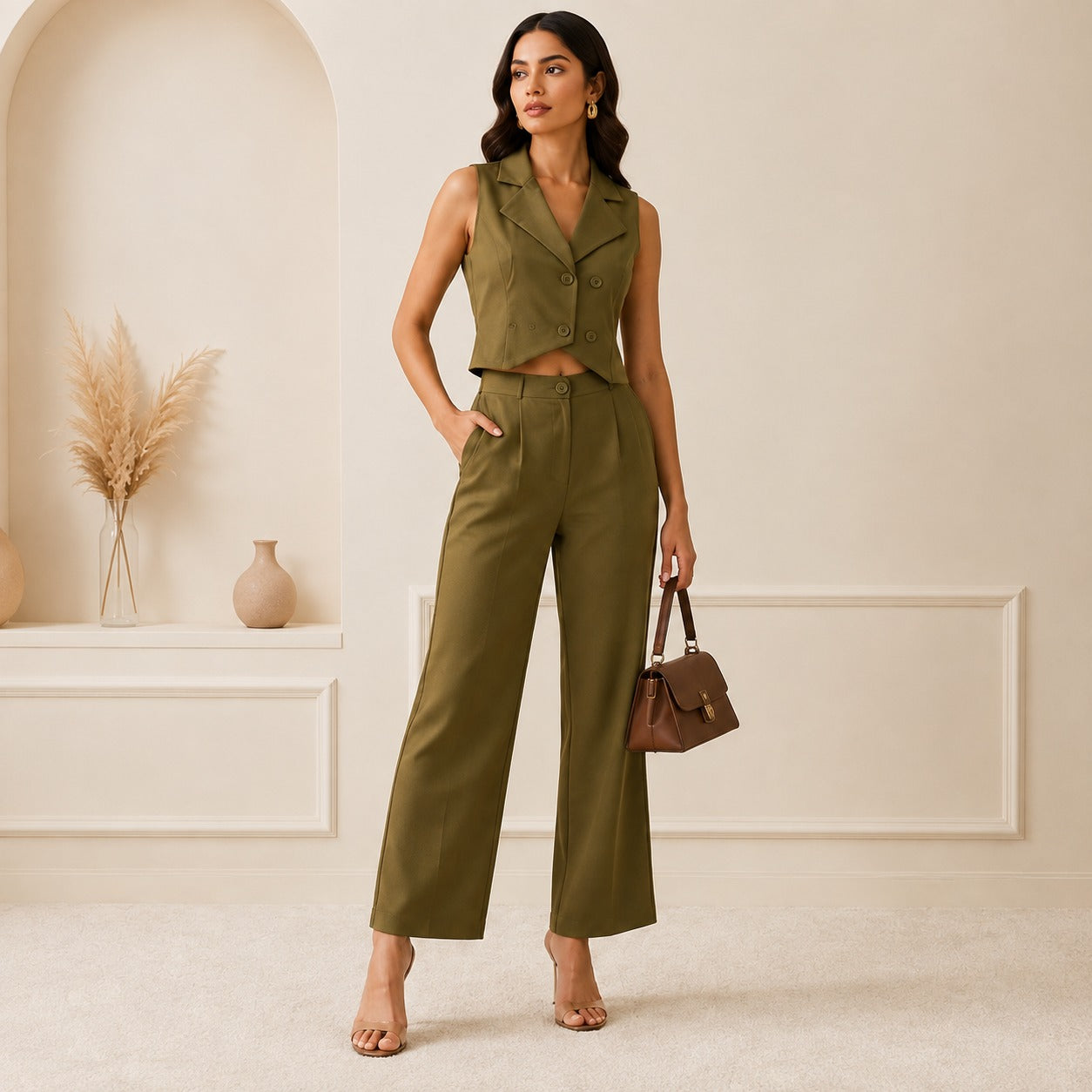 Verdant Chic Co-Ord Set