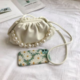 White Marbel Purse