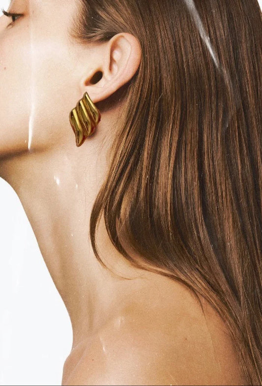 Wings Loop Earrings