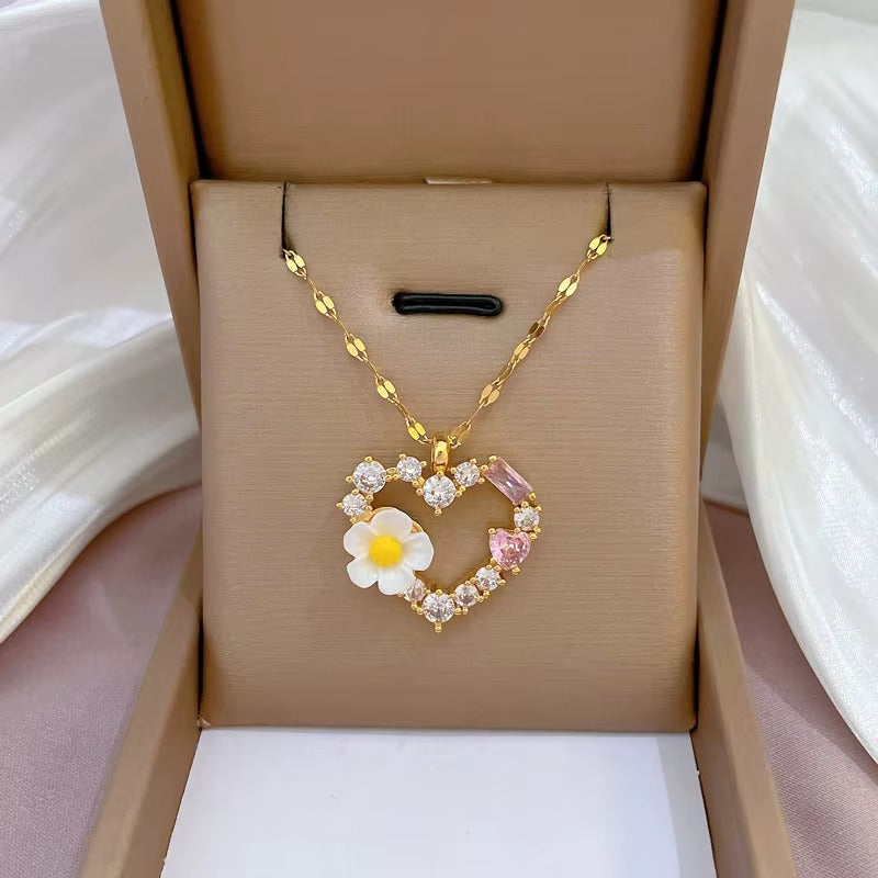 Blossom Heart Necklace