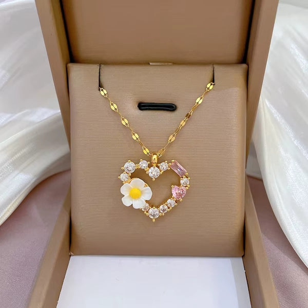 Blossom Heart Necklace