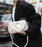 Elegant White Shoulder Bag