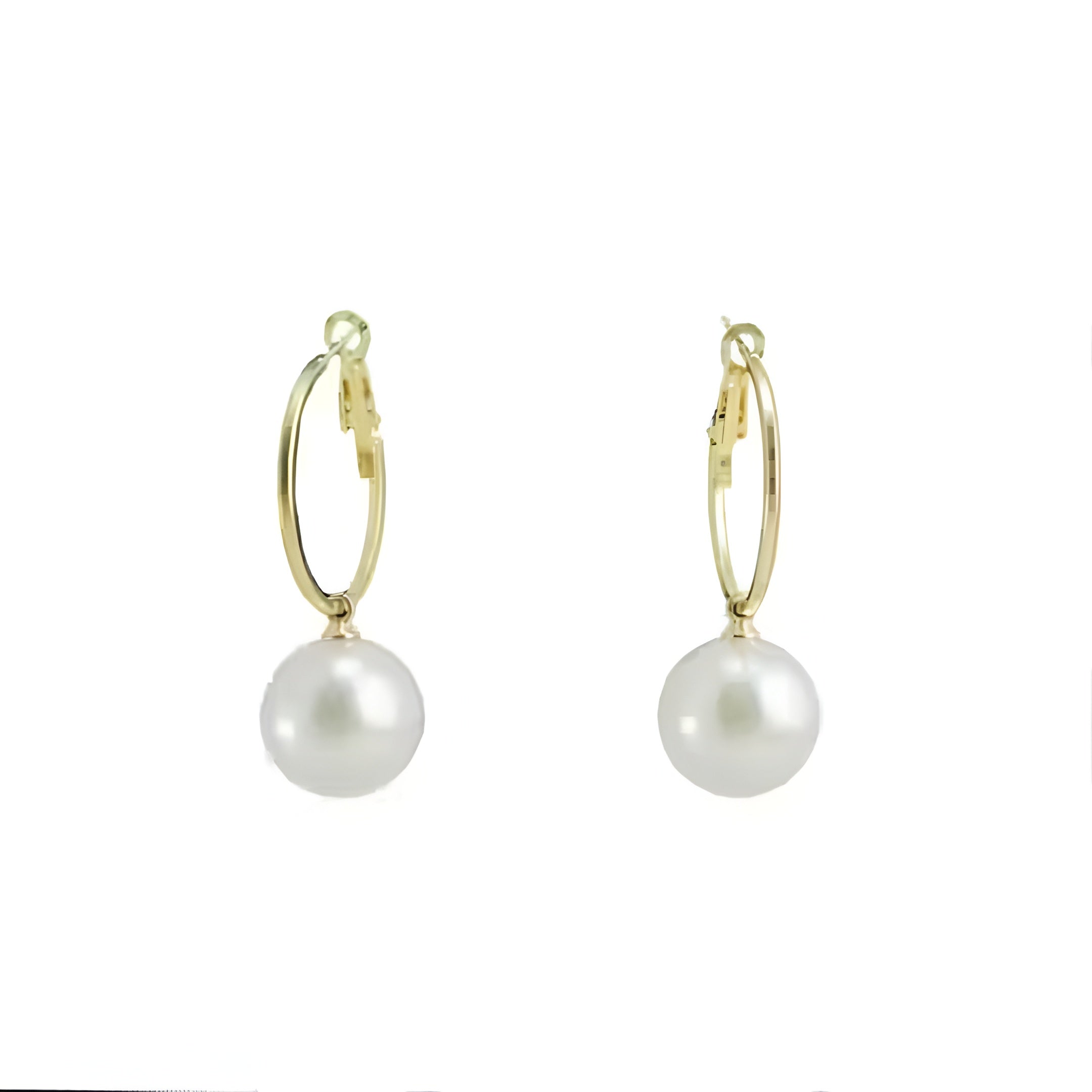 gold-toned hoop earrings Main image