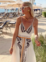 Palm Mirage Maxi Dress