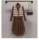 Emmy Latte Warm Dress