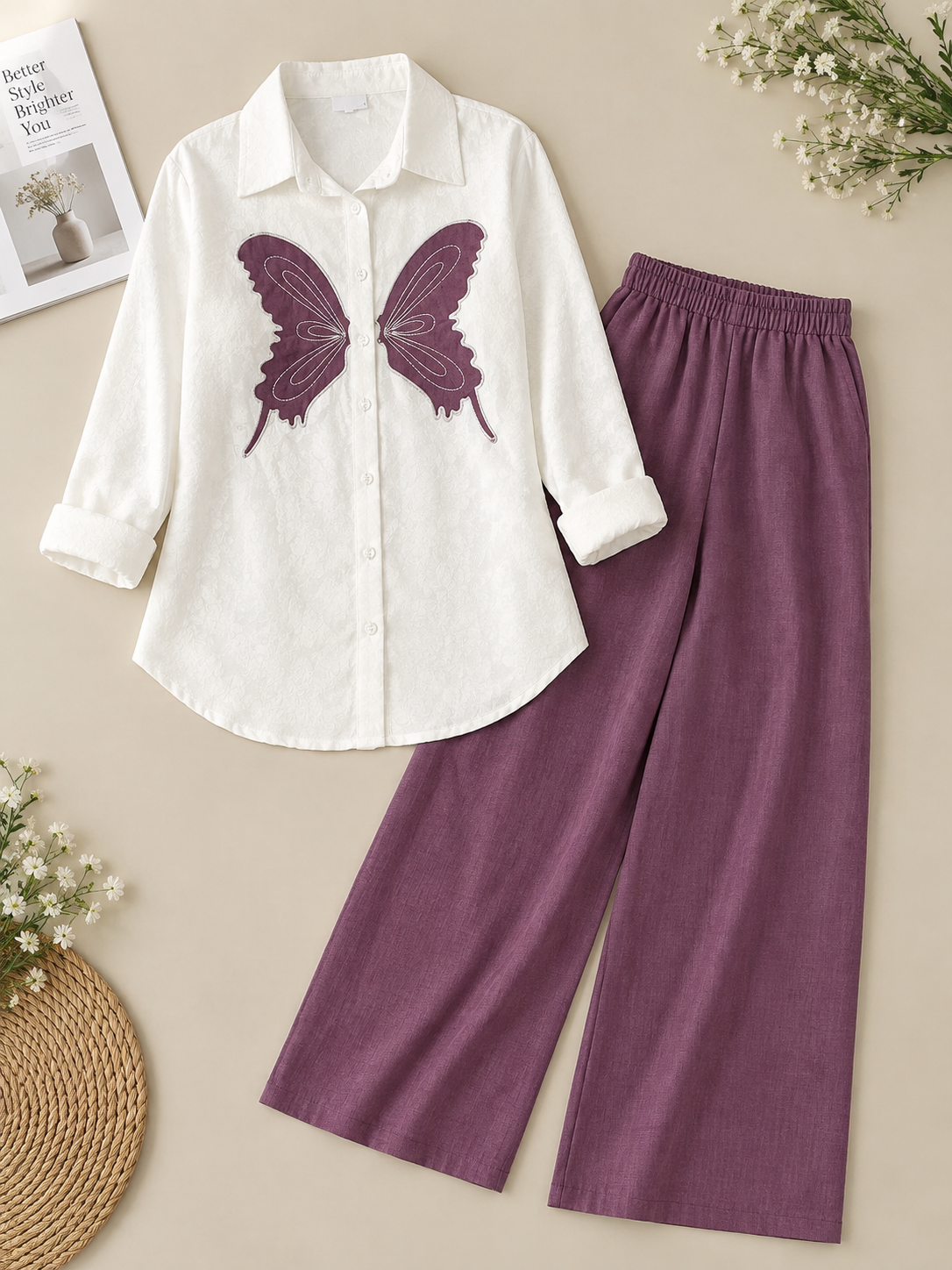 Luna Butterfly Co-ord Set
