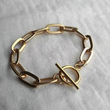 Golden Loop Bracelet