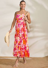 Floral Fiesta Maxi Dress