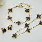 Glamour Clover Jewelry Set