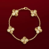 Golden Clover Bracelet
